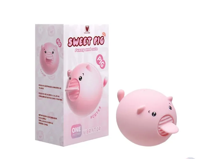 Foto do produto Estimulador Clitoriano Porquinho Pig